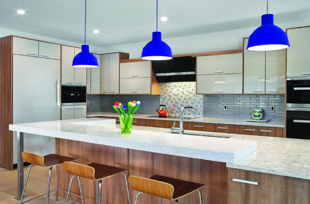 Modern Mixed Material Kitchen