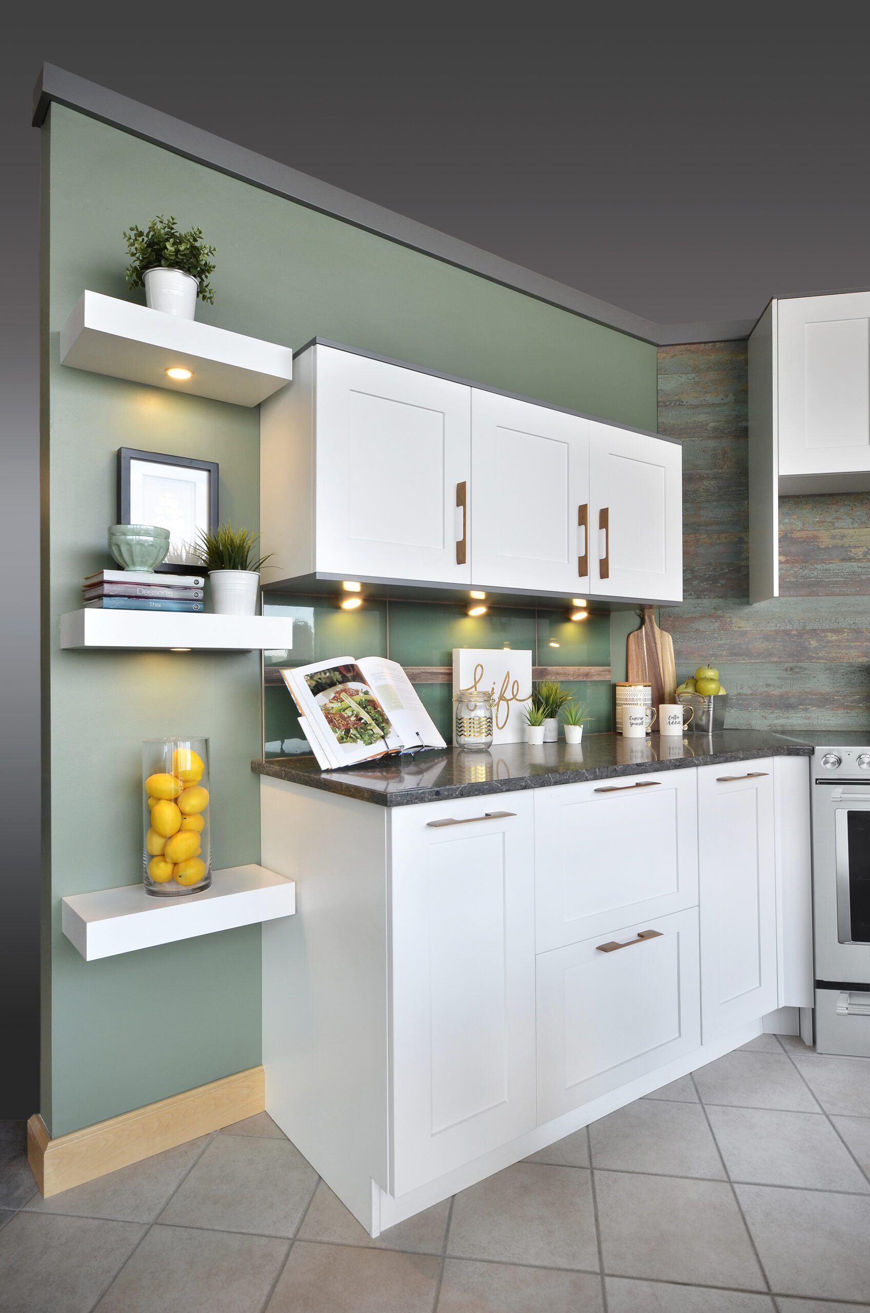 Open Shelves