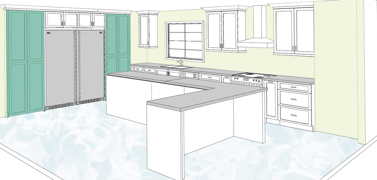 Laundry room​, Kitchen Layout​, Walk In Pantry​, Kitchen Remodel​, Kitchen Ideas​, Kitchen Inspiration​, Kitchen Island​