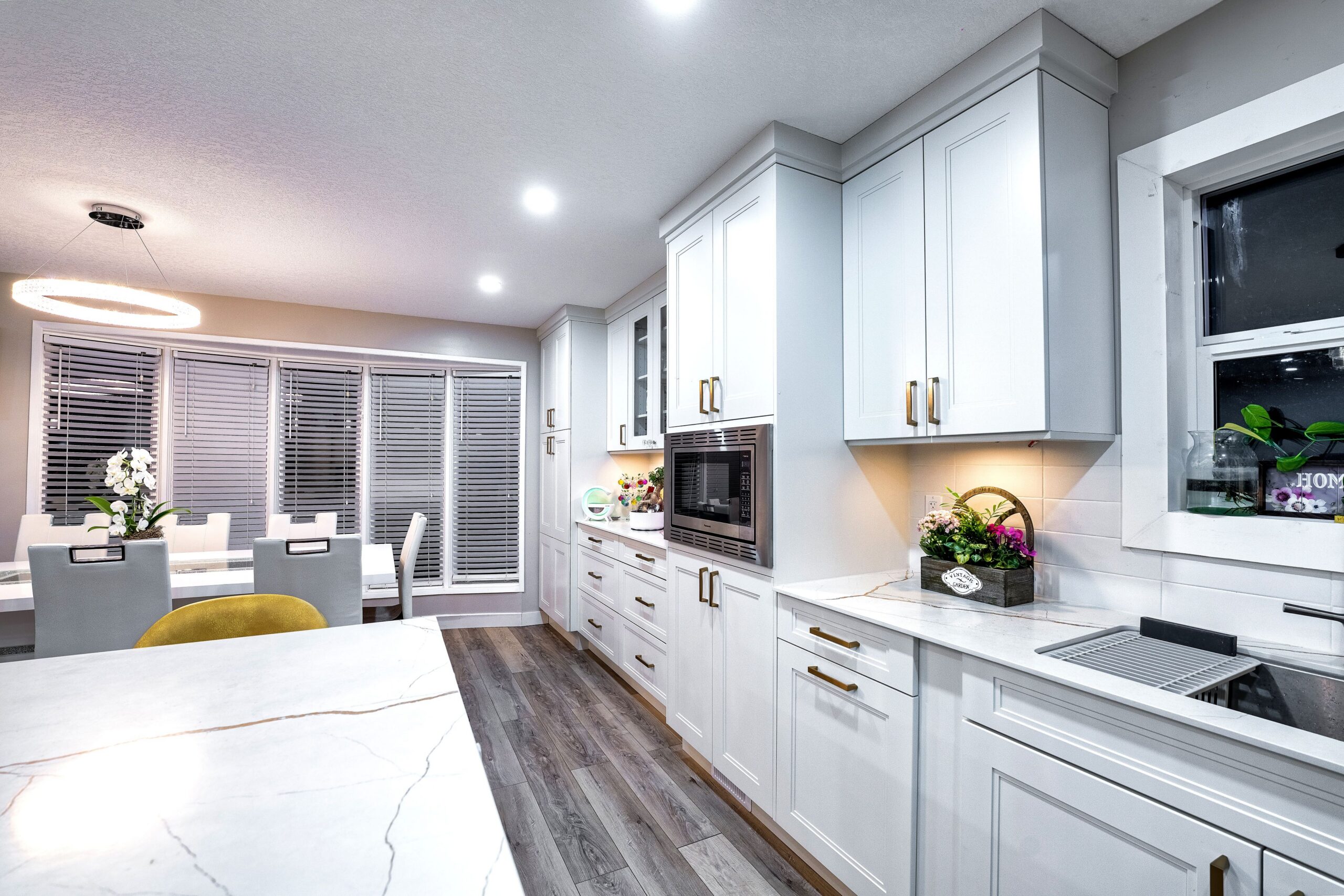 Spacious Kitchen and  Storage Cabinets for Easy Entertaining